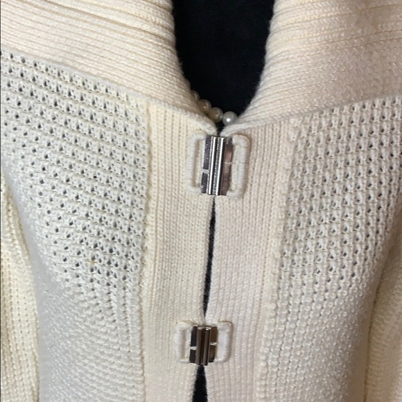 Chicos long open knit cardigan. - Picture 2 of 6